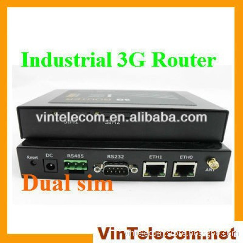Industrial 3G router Support WCDMA/EVDO/TD-SCDMA/EDGE/GPRS/CDMA 1X